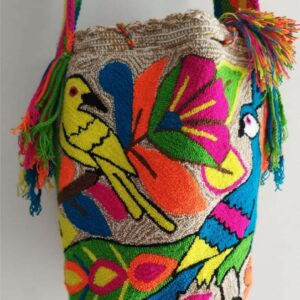 Mochila Grande tapizada