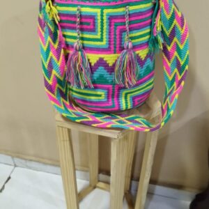 Mochila Wayuu con diseño